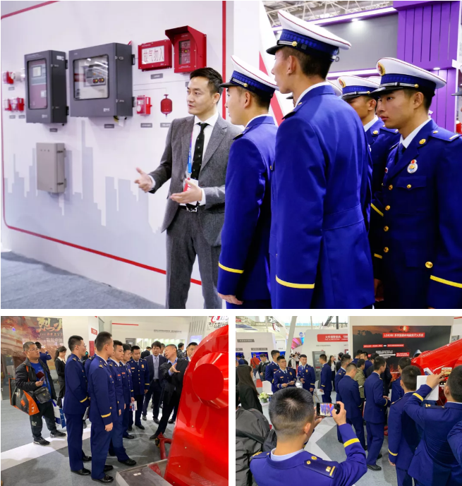 <a href=http://www.lidafw.com target=_blank class=infotextkey>利達(dá)</a>LD8000系列森林滅火電磁炮驚艷亮相2019北京國際消防展-黑科技震撼全場